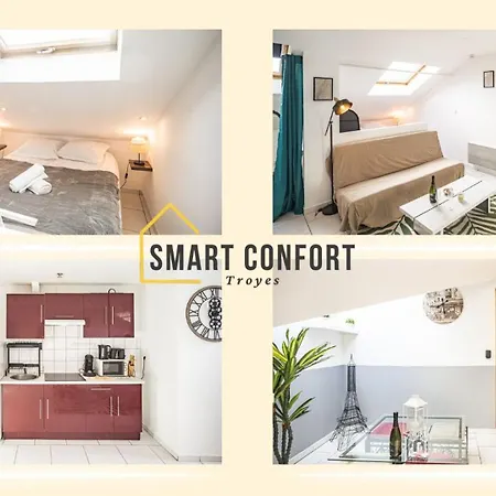 Apartman Smart Confort 13 - Confort Et Style Troyes